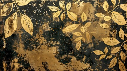 Gilded Foliage Splendor