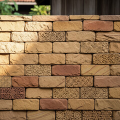 Obraz premium decorative brick background, brick wall