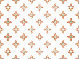 seamless damask pattern seamless background Seamless pattern Decorative design Wallpaper Ornament Vector Art Fabric Geometric Vintage.

