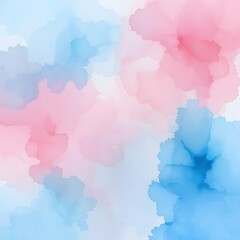 Fototapeta premium watercolor background with clouds