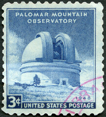USA - 1948: shows Palomar Mountain Observatory Issue, 1948