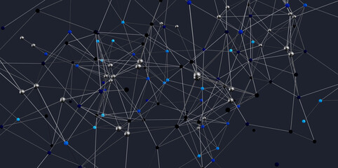 Abstract background image depicting a complex network of connections. Ideal for technology, data,...