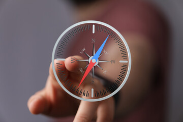 Find your direction with this digital compass.  Ideal for navigation, planning, and achieving goals.