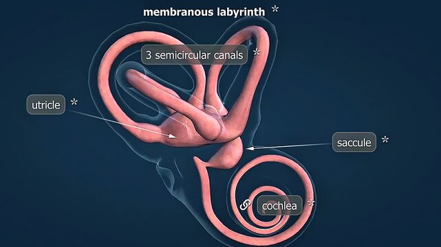 Anatomy of inner ear-Membranous Labyrinth
