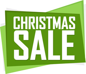 Christmas Sale, PNG isolated banner
