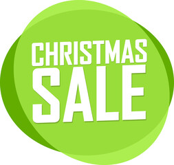 Christmas Sale, PNG isolated banner
