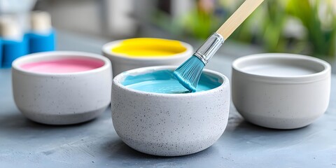 Beach Inspired Glaze Application in Modern Pottery