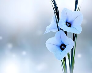 Gothic Gladiolus Bloom Photography