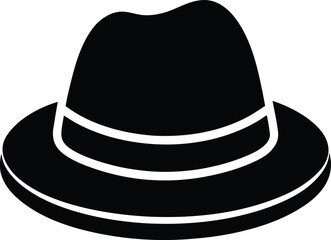 vector illustration of a pair of hats on transparent background