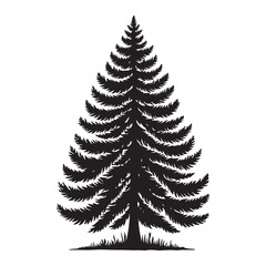 tree silhouette vector