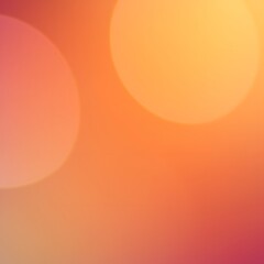 Outoffocus lightfilled composition with a blend of orange and pink hues