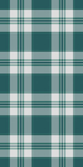Seamless teal and white plaid pattern.  Perfect for textile design, website backgrounds, or crafting projects.