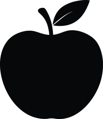 vector illustration of an apple