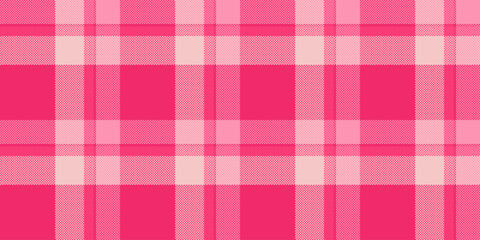 Vibrant pink and cream plaid pattern.  Perfect for textile designs, website backgrounds, or fashion projects.