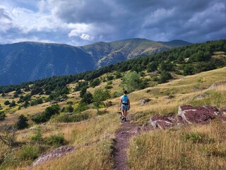 Fototapeta premium Vallée de la Gordolasque, massif du Mercantour, Alpes-Maritimes, France