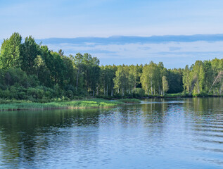 Landscape with a lake
