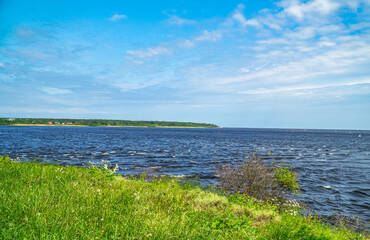 landscape with a river