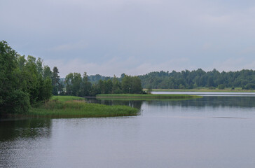 landscape with river