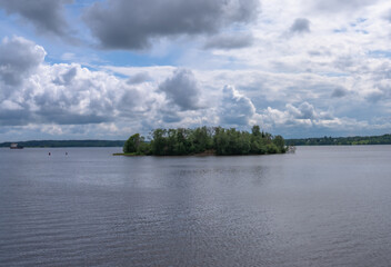 landscape with river