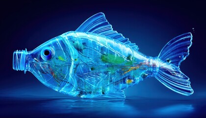 siamese fighting fish like a plastic