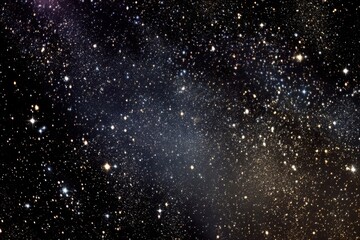 Obraz premium Stunning celestial nightscape showcasing vibrant stars over a dark expanse, perfect for dreamy cosmic projects and enchanting presentations