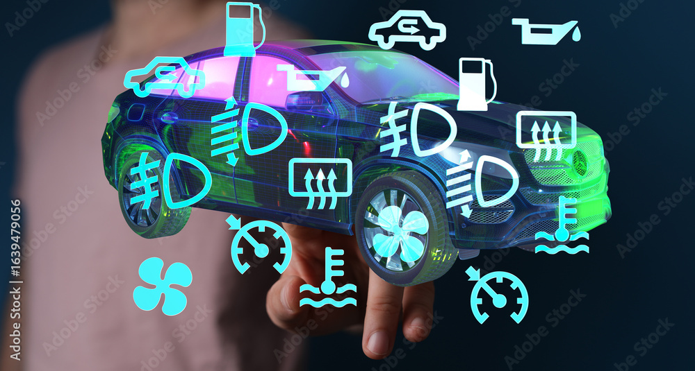 Poster understanding your car's dashboard warning lights is crucial for safety. learn the meaning of common