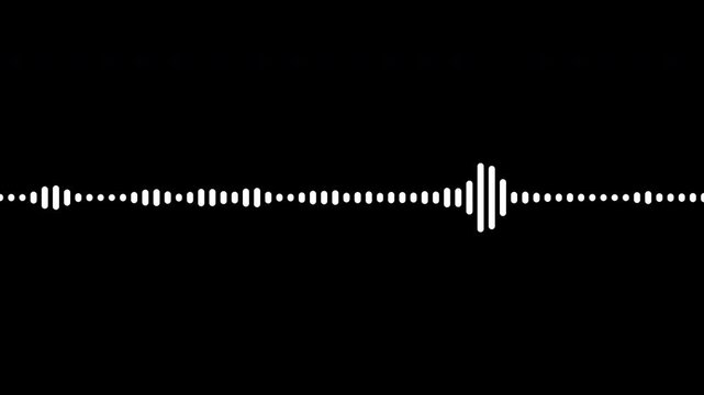 Animated vector waveform reacting dynamically to sound, with fluid lines and vibrant colors moving in sync with audio frequencies.