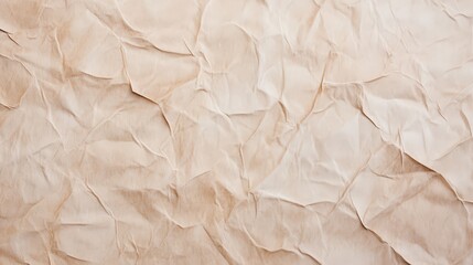 Crumpled and Wrinkled Textured Paper Background for Design Projects