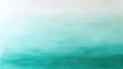 Tranquil Abstract Gradient in Soothing Aqua and Soft White Tones