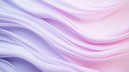 Obraz premium Soft Pink and Purple Fabric Waves Creating Serene Abstract Background