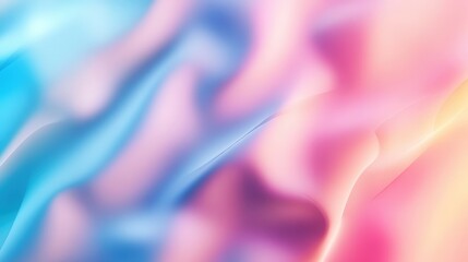 Soft Colors Blend in Abstract Wave Patterns for Creative Design