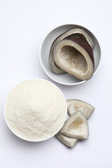 Dry coconut & desiccated coconut known as copra, offers several health benefits due to its rich nutrient profile. It's a good source of healthy fats, dietary fiber, and various vitamins and minerals