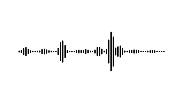 Animated vector waveform reacting dynamically to sound, with fluid lines and vibrant colors moving in sync with audio frequencies.
