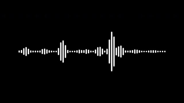 Animated vector waveform reacting dynamically to sound, with fluid lines and vibrant colors moving in sync with audio frequencies.