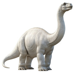 Obraz premium White Sauropod Dinosaur