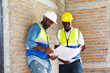 A male engineer inspects work at the construction site — the mindset of an engineer.