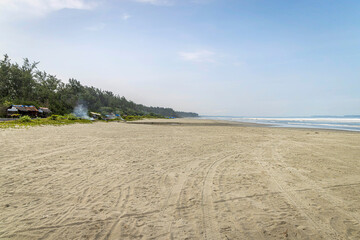 Panjang beach @ Bengkulu city, Indonesia