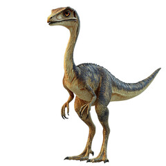 3D Render of a Compsognathus Dinosaur