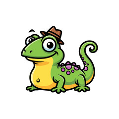 cute lizard very cool design