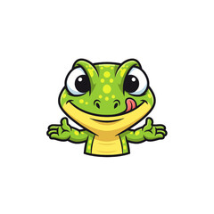 cute lizard very cool design