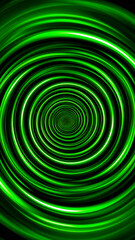 Green Spiral Abstract Background. (1)
