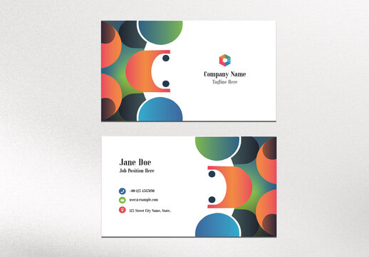 IT Consultant Professional Business Card