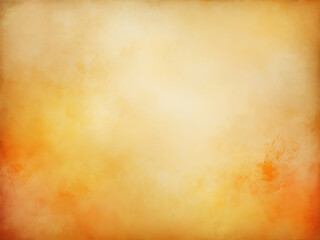 Obraz premium Golden Orange Abstract Waves, Flowing Lines on Warm Light Background, Digital Art, ai
