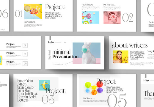 Minimal Presentation Template Design