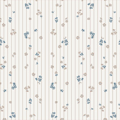 AllOver Flower mix texture Print 