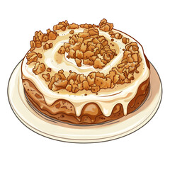 Delicious Crumble Cake Dessert Sweet Treat Bakery Pastry Food Photography