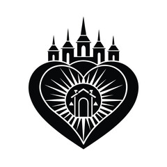 Sagrado Corazón estilo iconográfico