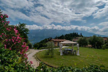 Clouds over Monte Baldo