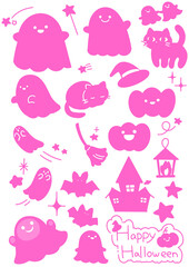 ハロウィンイラストカット