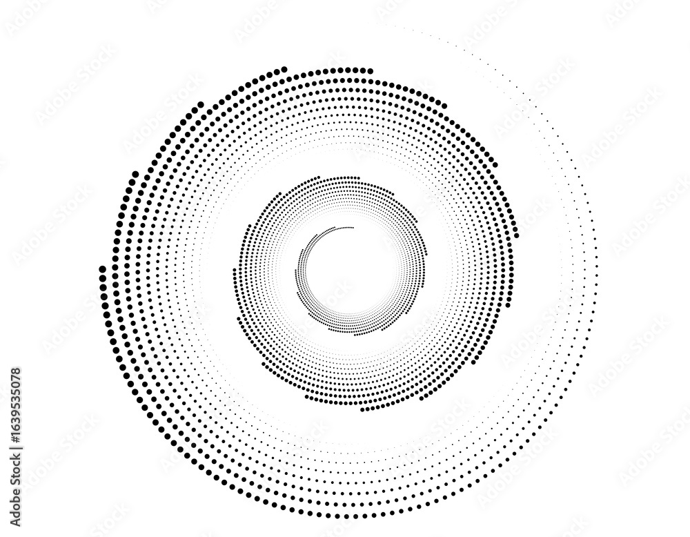 Poster design elements. wave of many purple lines circle ring. abstract vertical wavy stripes on white back